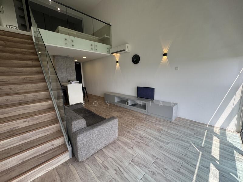 Service Residence for Rent at Sky Park - Jason Chiam - Living Room - PropertyGuru.com.my