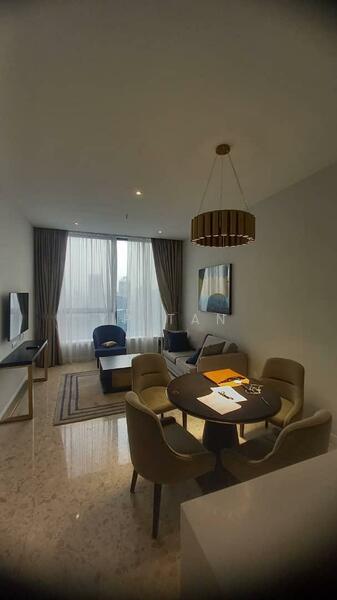 Service Residence for Rent at Pavilion Ceylon Hill - YP Tan - Living Room - PropertyGuru.com.my