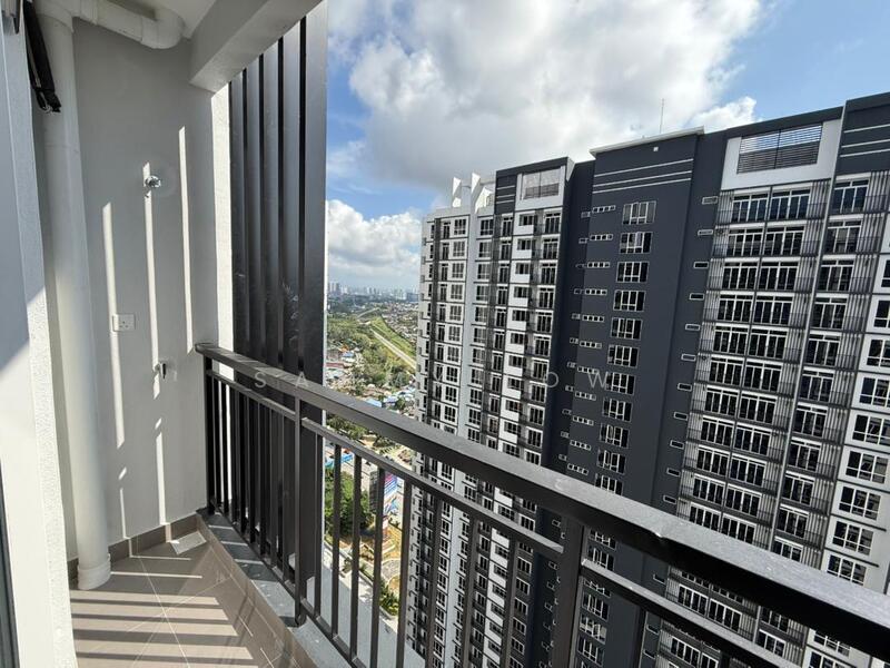 Service Residence for Rent at TRELLIS RESIDENCES - Sammy Low - Balcony - PropertyGuru.com.my