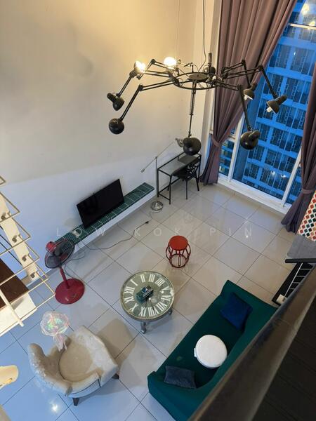 Service Residence for Rent at The Scott Garden SOHO - Low Kok Pin - Living Room - PropertyGuru.com.my