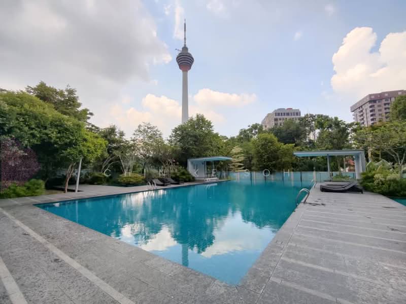 Kediaman Servis untuk Disewa di Suasana Bukit Ceylon / Raja Chulan Residences - Derek Soh - Pool - PropertyGuru.com.my