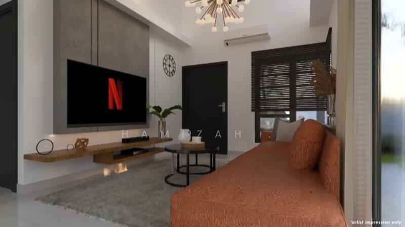 Taman Bayu Harmoni Bagan Lalang untuk Untuk Dijual - RM 379,900, Mac 2026 - Living Room - PropertyGuru.com.my