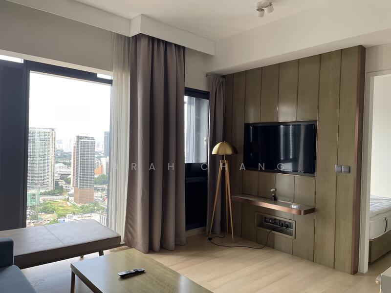 Service Residence for Sale at Star Residences One - Sarah Chang - Living Room - PropertyGuru.com.my