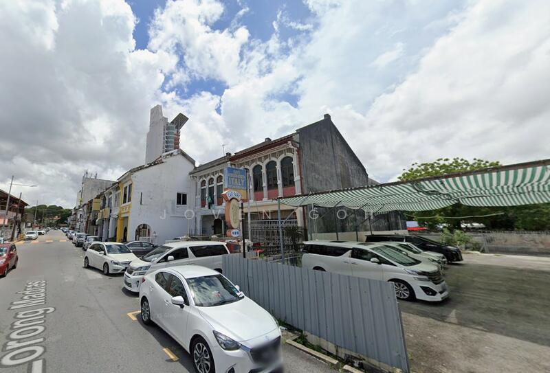 Untuk Dijual - 2 Storey Heritage House Corner 4,300sf Lorong Madras Georgetown Burma