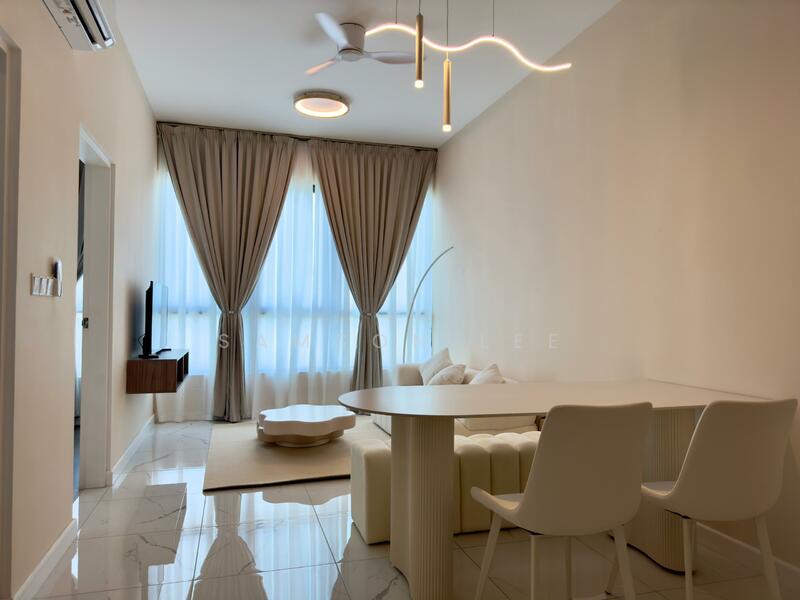 Service Residence for Rent at Cubic Botanical - Samson Lee - Living Room - PropertyGuru.com.my