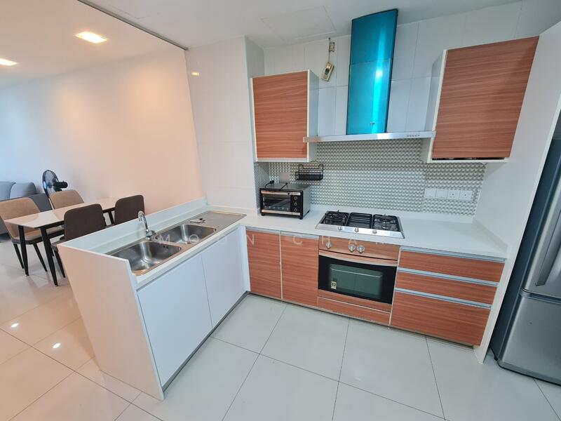 Service Residence for Sale at Solaris Dutamas - Moon Chan - Kitchen - PropertyGuru.com.my