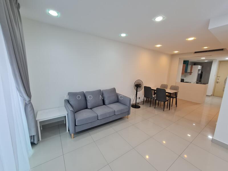 Service Residence for Sale at Solaris Dutamas - Moon Chan - Living Room - PropertyGuru.com.my