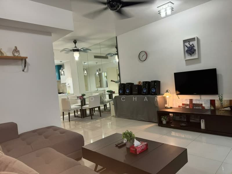 Service Residence for Sale at Solaris Dutamas - Moon Chan - Living Room - PropertyGuru.com.my