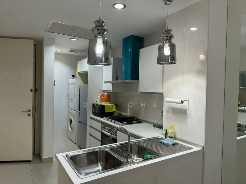 Service Residence for Sale at Solaris Dutamas - Moon Chan - Kitchen - PropertyGuru.com.my