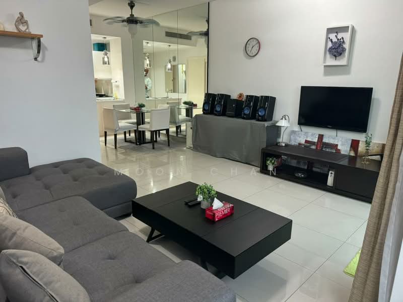 Service Residence for Sale at Solaris Dutamas - Moon Chan - Living Room - PropertyGuru.com.my