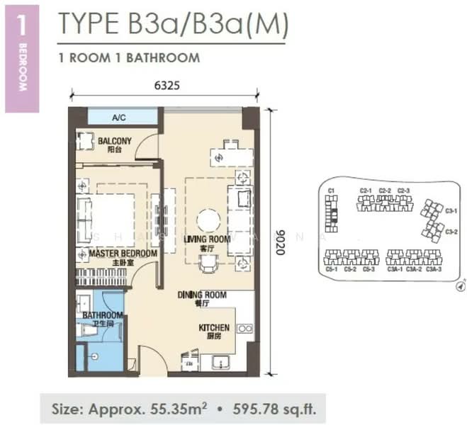 Apartment for Sale at R&F Princess Cove Phase 3-New Casa Suites - Shashawanna . - PropertyGuru.com.my