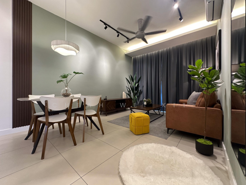 Service Residence for Rent at Maya Ara Residences - Cheah Wei Kit - Living Room - PropertyGuru.com.my