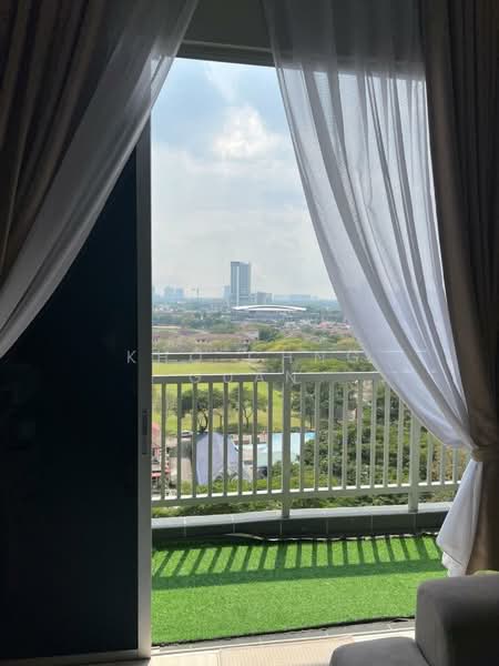 Apartment for Rent at Seri Topaz - Kho Chng Guan - Balcony - PropertyGuru.com.my