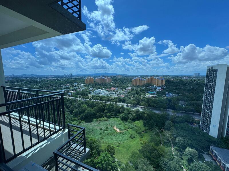 Service Residence for Rent at Country Garden Central Park - Andrew Keng - Balcony - PropertyGuru.com.my