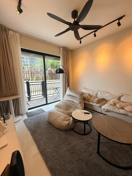 Service Residence for Rent at Country Garden Central Park - Karl Ho - Living Room - PropertyGuru.com.my
