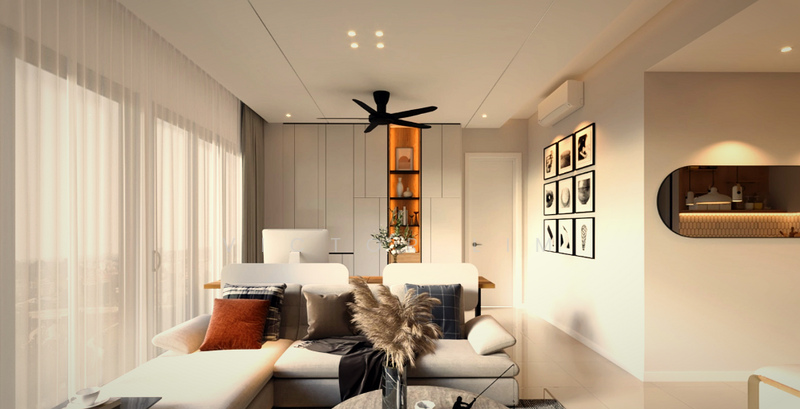 1-storey Terraced House for Sale in Kampung Kerinchi (Bangsar South) (Kuala Lumpur) - Victor Lim - Living Room - PropertyGuru.com.my