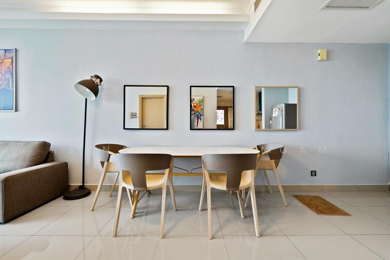 Servis Apartment untuk Disewa di Solaris Dutamas - Reena Nagalingam - Dining Room - PropertyGuru.com.my