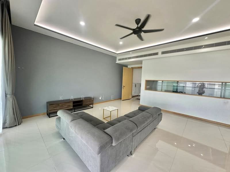 Service Residence for Sale at Southern Marina Residences - Karine Sior - Living Room - PropertyGuru.com.my