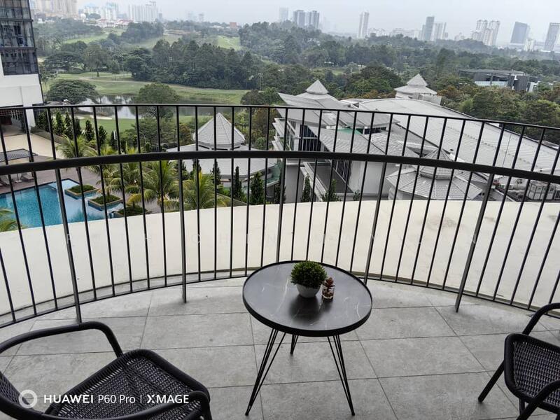 Service Residence for Rent at Senada Residence @ KLGCC Resort - Ruth Chin May Lan - Balcony - PropertyGuru.com.my