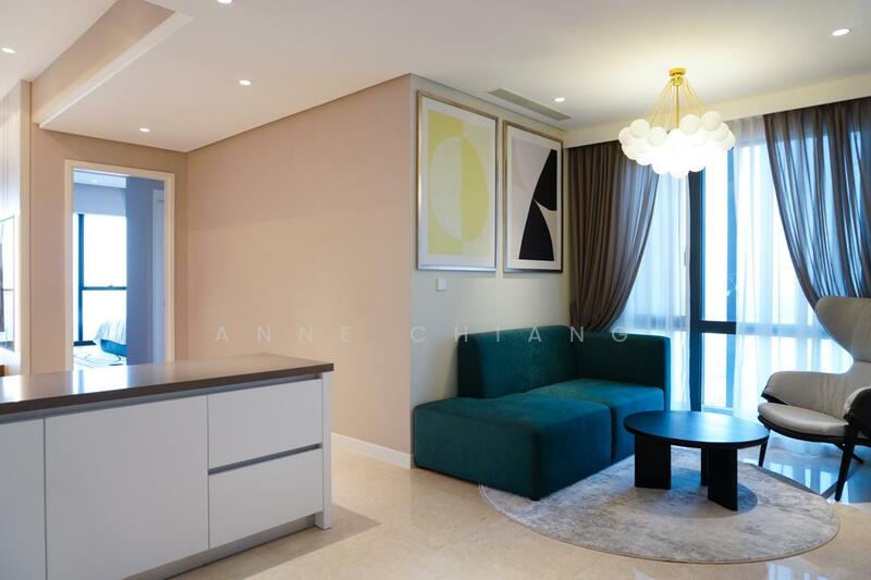 Service Residence for Sale at The Astaka @ 1 Bukit Senyum - Anne Chiang - Living Room - PropertyGuru.com.my