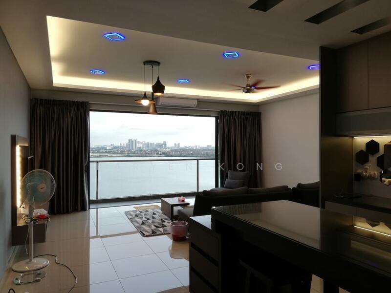Skyvilla @ D'Island untuk Untuk Disewa - RM 2,199 /bulan, Apr 2026 - Living Room - PropertyGuru.com.my