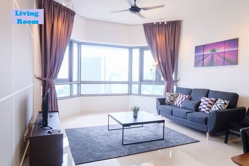 Service Residence for Sale at The Sentral Residences - jaret kok - Living Room - PropertyGuru.com.my