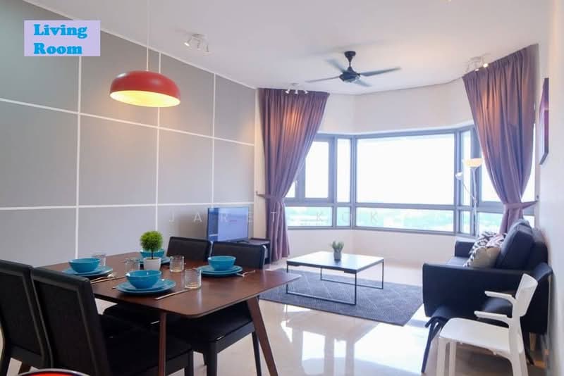 Service Residence for Sale at The Sentral Residences - jaret kok - Living Room - PropertyGuru.com.my