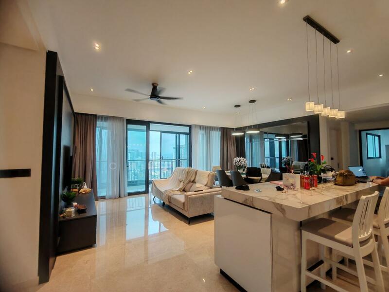 Service Residence for Sale at The Astaka @ 1 Bukit Senyum - Chris Liew - Living Room - PropertyGuru.com.my