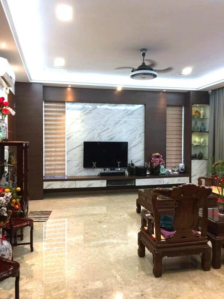 Zero-Lot Bungalow for Rent in Lakefront Villa (Cyberjaya) - Alex Tong - Living Room - PropertyGuru.com.my