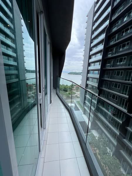 Kondominium untuk Disewa di QuayWest Residence - Lucas Foo - Balcony - PropertyGuru.com.my