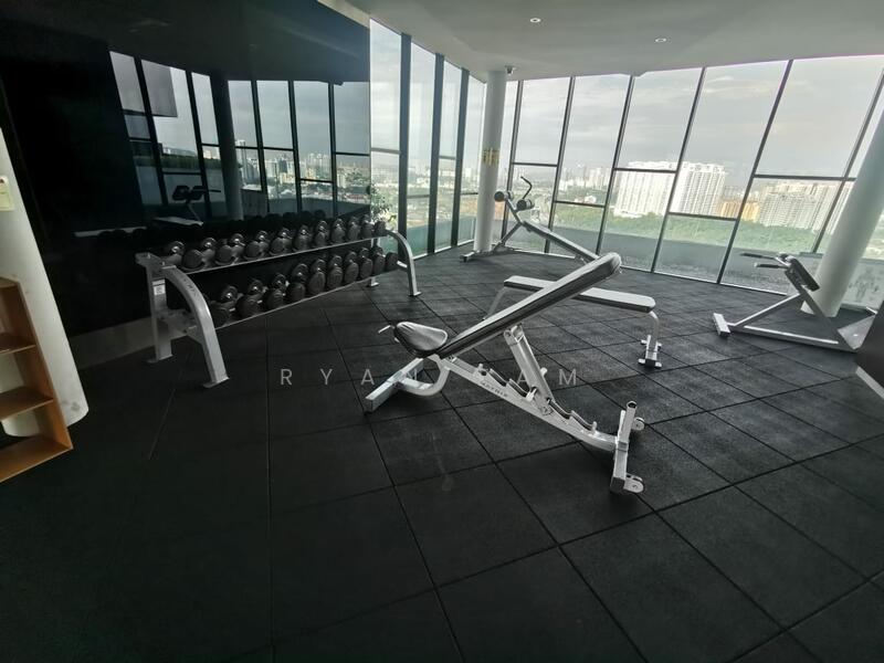 Service Residence for Rent at The Leafz @ Dedaun - Ryan Fam - Gym - PropertyGuru.com.my