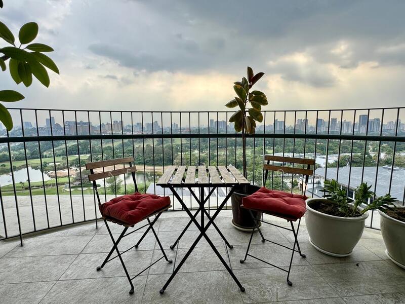 Service Residence for Rent at Senada Residence @ KLGCC Resort - Kenny Choo - Balcony - PropertyGuru.com.my