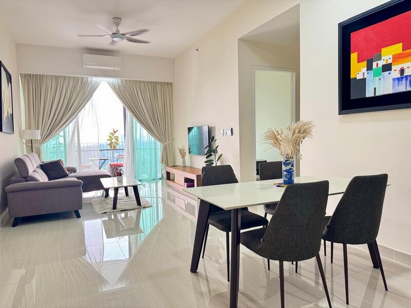 Service Residence for Rent at Senada Residence @ KLGCC Resort - Tony YY - Living Room - PropertyGuru.com.my