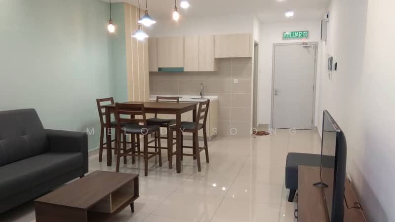 Kondominium untuk Disewa di Vivo Residential Suites - Melody Soong - Living Room - PropertyGuru.com.my