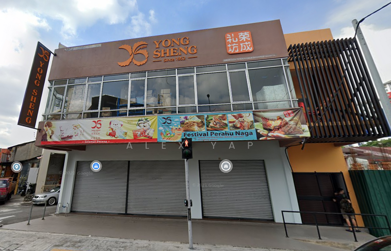 Untuk Dijual - Ipoh town 2 sty corner 40x70 tenanted 5% roi