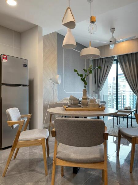 Service Residence for Rent at Ooak Serviced Apartments @ Kiara 163 - Valyn Ho - Living Room - PropertyGuru.com.my