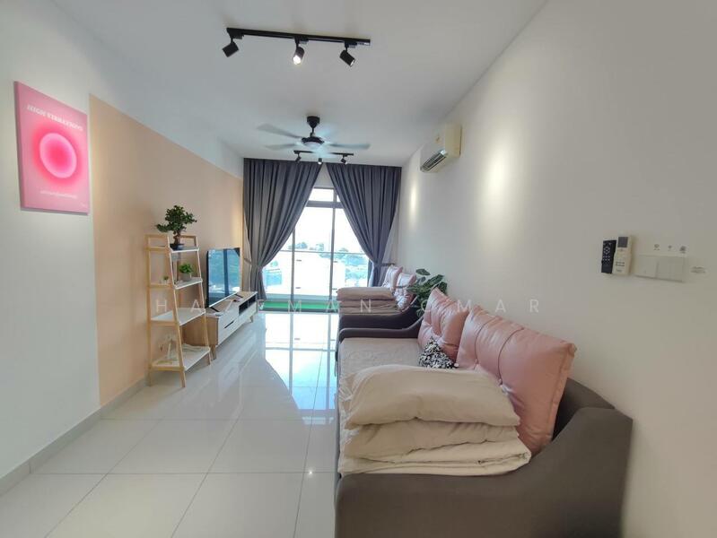 Condominium for Rent at Vivo Residential Suites - Hazeman Omar - Living Room - PropertyGuru.com.my