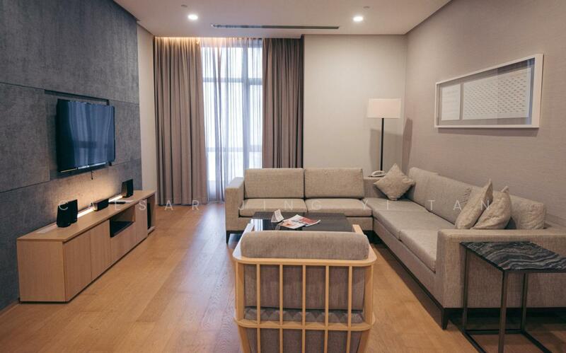 Service Residence for Sale at Fraser Residence (188 Suites) - Caesar Jing Yi Tan - Living Room - PropertyGuru.com.my