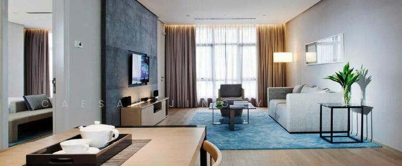 Servis Apartment untuk Dijual di Fraser Residence (188 Suites) - Caesar Jing Yi Tan - Living Room - PropertyGuru.com.my