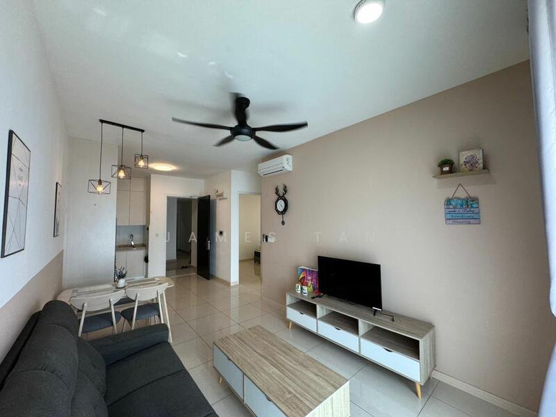 Service Residence for Rent at The M @ Medini Macrolink - James Tan - Living Room - PropertyGuru.com.my