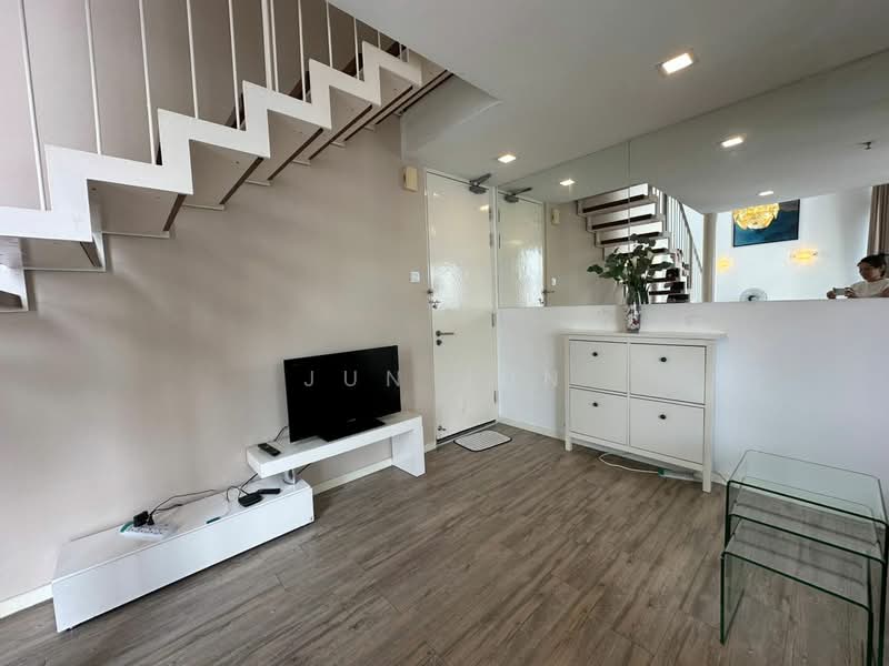 Service Residence for Sale at Centrio Pantai Hillpark - Jun Jun - Living Room - PropertyGuru.com.my