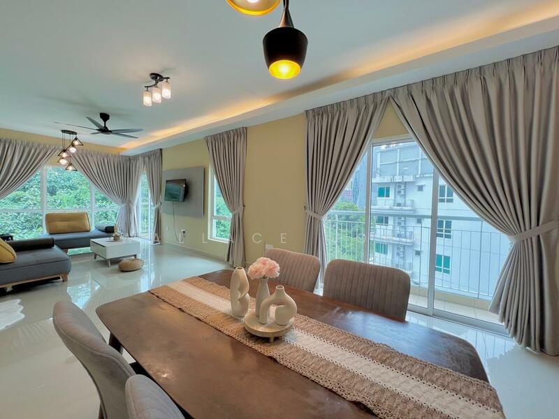 Service Residence for Rent at Metropolitan Square - Wallace Wong - Living Room - PropertyGuru.com.my