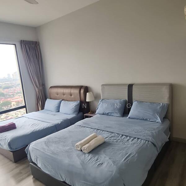 Service Residence for Rent at Southkey Mosaic - Kinn Png - Bedroom - PropertyGuru.com.my