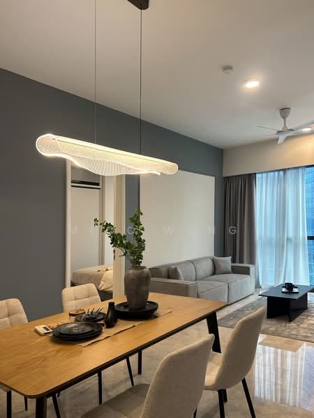 Service Residence for Rent at TRX Residences - Mico Wong - Living Room - PropertyGuru.com.my