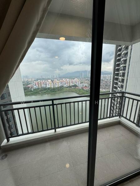 Service Residence for Rent at Baron Residence @ Lake City - Wan Jia Shun - Balcony - PropertyGuru.com.my