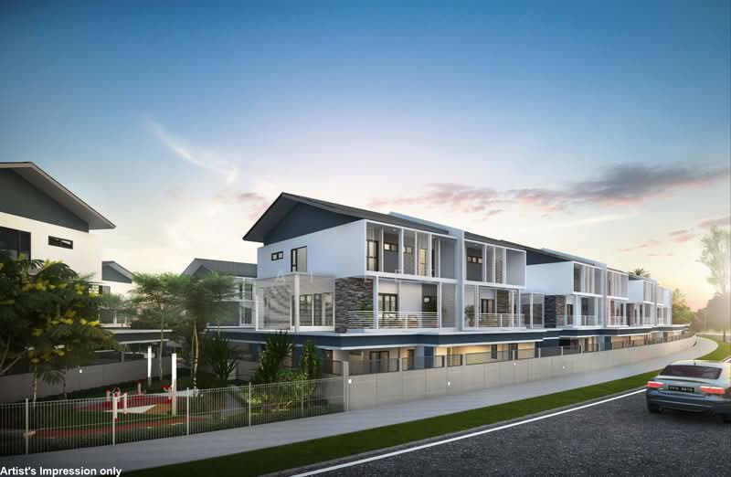 Semi-Detached House for Sale in Kuching (Sarawak) - Ai Lee - Rear Facade - PropertyGuru.com.my