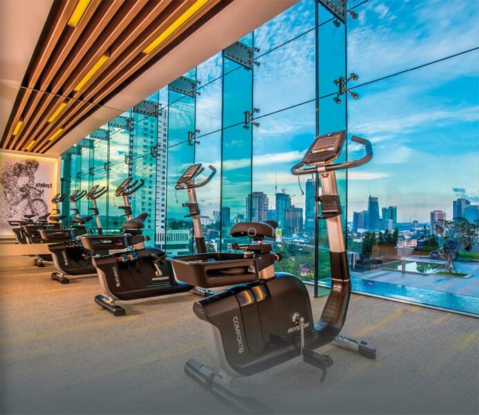 Service Residence for Sale at Setia Sky 88 - ZK Loke - Gym - PropertyGuru.com.my