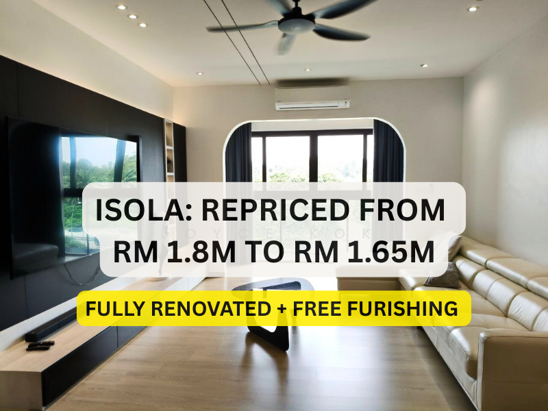 Service Residence for Sale at Saujana Residency - Joyce Kok - Living Room - PropertyGuru.com.my