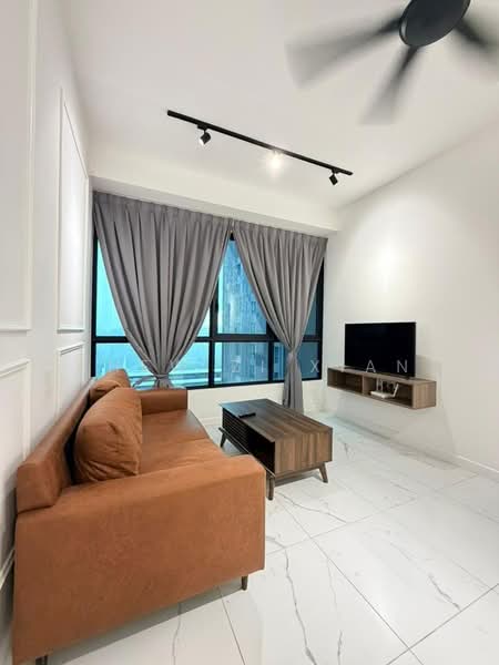 Servis Apartment untuk Disewa di Cubic Botanical - Khew Zi Xian - Living Room - PropertyGuru.com.my