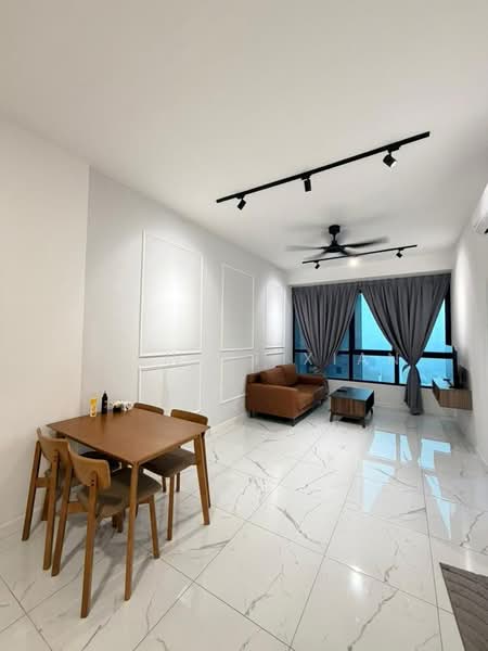 Servis Apartment untuk Disewa di Cubic Botanical - Khew Zi Xian - Living Room - PropertyGuru.com.my